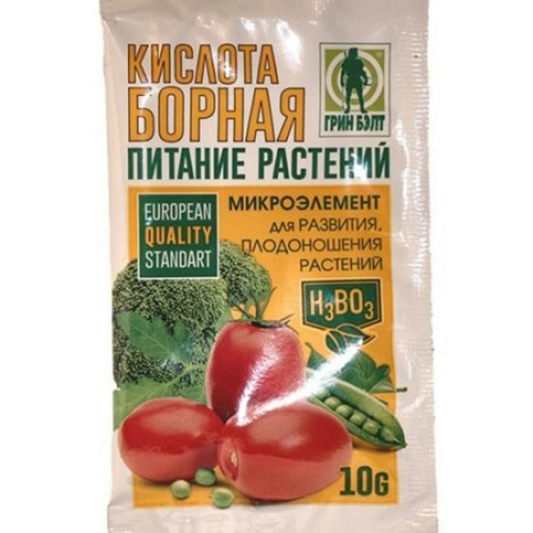 Микроудобрение борная кислота 10гр