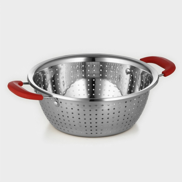 Дуршлаг из нержавеющей стали d=22 см Эдвин Микс