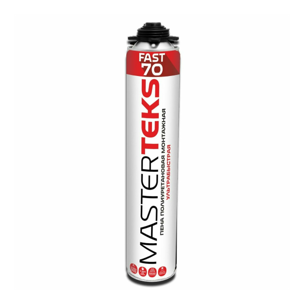 Пена проф всесезонная 770мл -10+35С 60л эластичная MasterTeks FLEXI