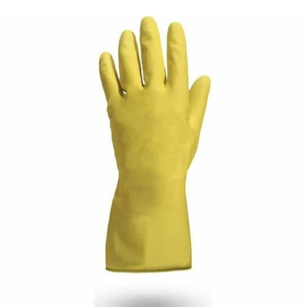 Перчатки латексные с хлопковым напылением р.7