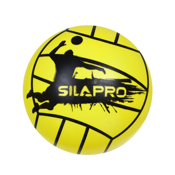 SILAPRO Мяч игровой(баскетбол, волейбол), ПВХ, 22см, 50гр (+-5%)