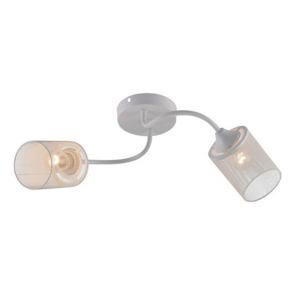 Люстра 2*60Вт Е27 металл белый Baizheng 52*20*20 9м2 Baizheng