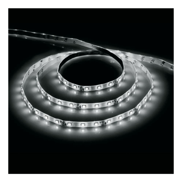 Лента св/д SMD2835 60LED/м 4,8Вт/м 12В IP20 4000K (5 метр) LS603 Feron