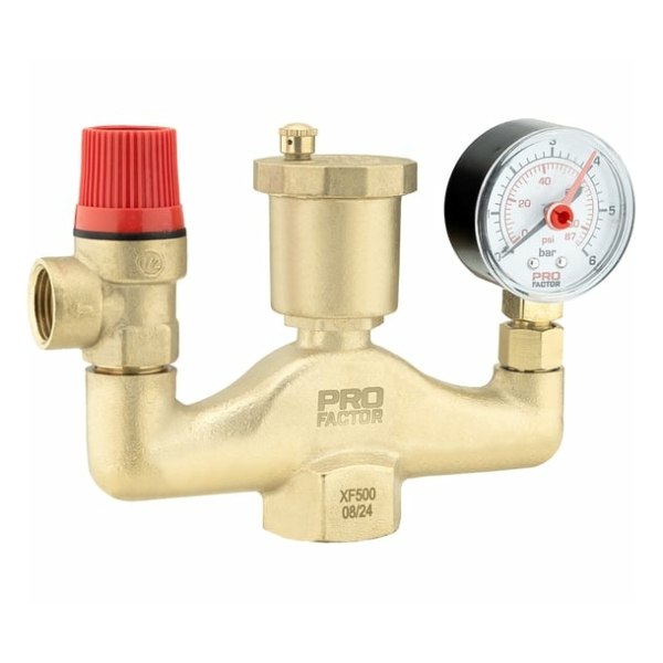 Группа безопасности котла 1" 3 бара латунь PF BS 574 PROFACTOR