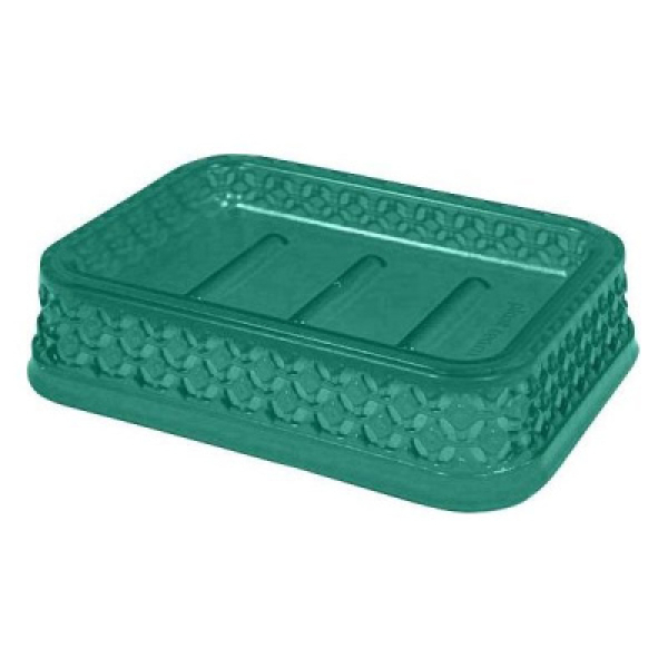 4690231368367, PT134610100, Мыльница Plast Team Neo Luxe изумрудный агат