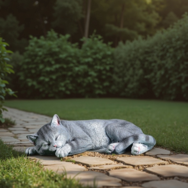 Садовая фигура Кот Кузя 13*24*40см