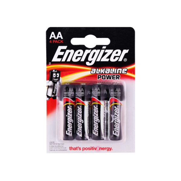Батарейка алкалин AA LR6 316 BL4 Energizer Alkaline power
