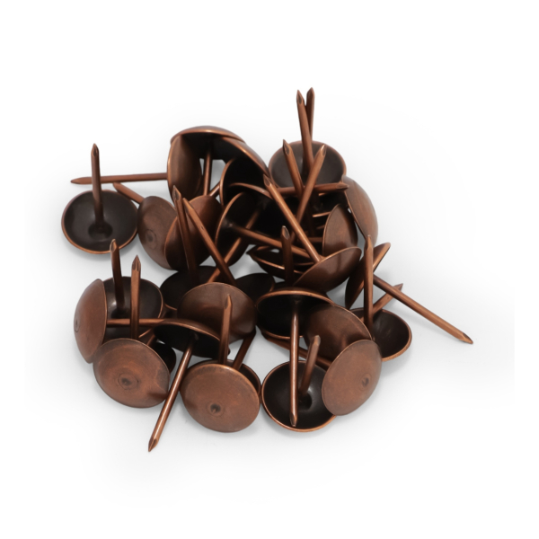 Гвозди декоративные 18,5мм медь 100шт