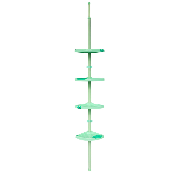 Полка угловая зеленая Prima Linea Alum