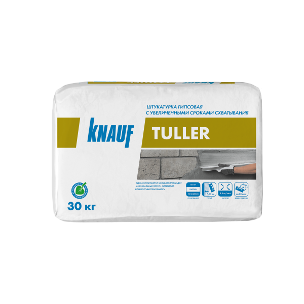 Штукатурка гипсовая Туллер 30 кг (KNAUF) (1пал/40шт)