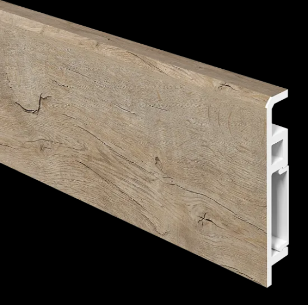 Плинтус Aberhof LUXE 70мм Дуб Кельтский 2,0 м (20шт)