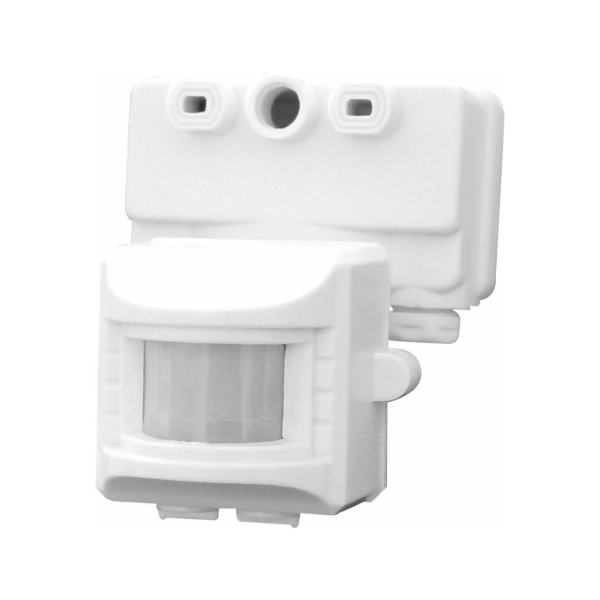 Датчик движения инфракрасный настенный 1200Вт до 12м 120гр IP44 белый SEN15/LEX02 Feron