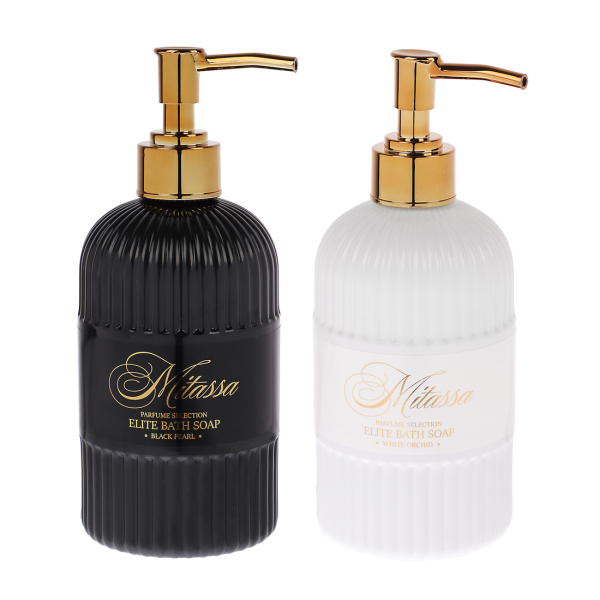 Парфюмированное жидкое мыло MITASSA Black Pearl/White Orchid, 500мл