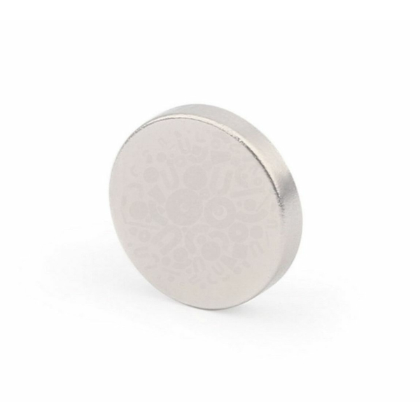 Магнит технический неодимовый серебристый круг 5*1мм