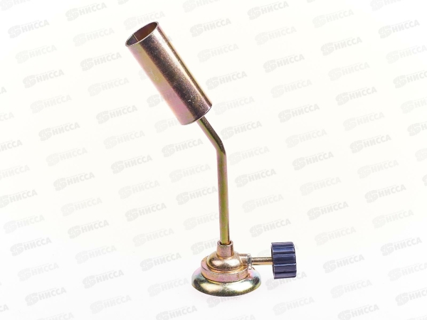 Горелка газовая к балону с цанговым захватом. с подогревом, широкое сопло 116-002