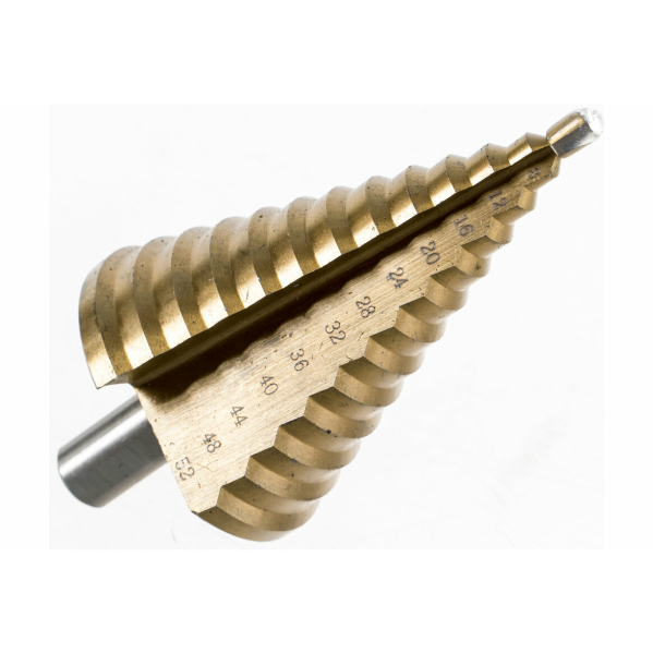 Сверло по металлу ступенчатое 4-52мм  VertexTools