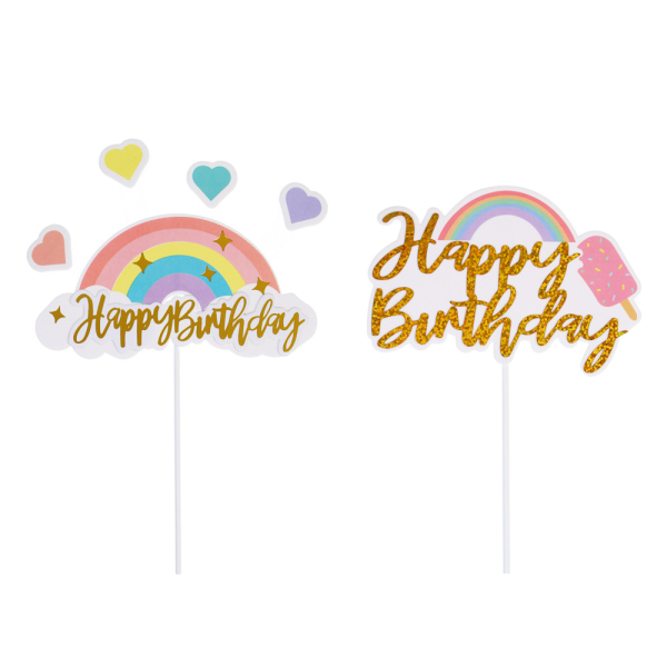 FNtastic Декор для праздничного стола, радуга, 19,5 см, 2 дизайна, арт С1 (530-314)