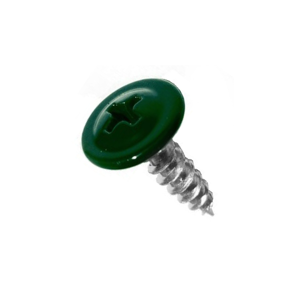 Саморез прессшайба острый 4,2*16 RAL6005 зеленый мох