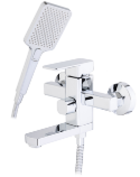 Смеситель для ванны однорычажный короткий излив латунь 705 SANDAY