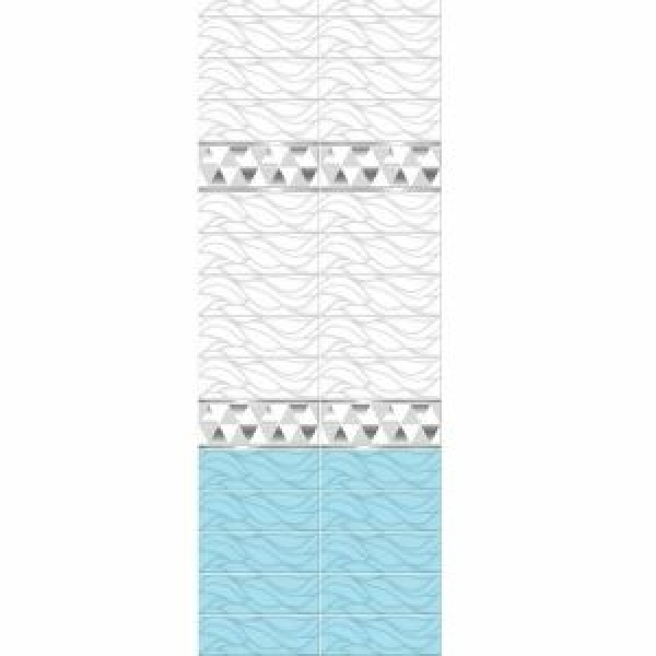 Панель ПВХ Сантарина ( комп из 4шт)  2700*250*10мм 1/12 Пластик Сибири