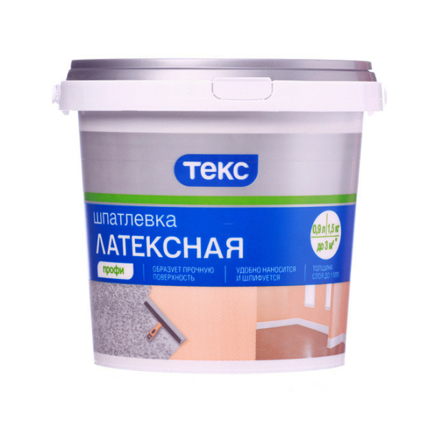 Шпатлевка латексная Профи 5кг ТЕКС