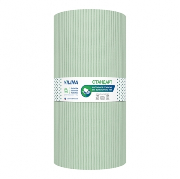 Коврик для ванной 0,80*15м ПВХ светло-бежевый OV11-light-beige