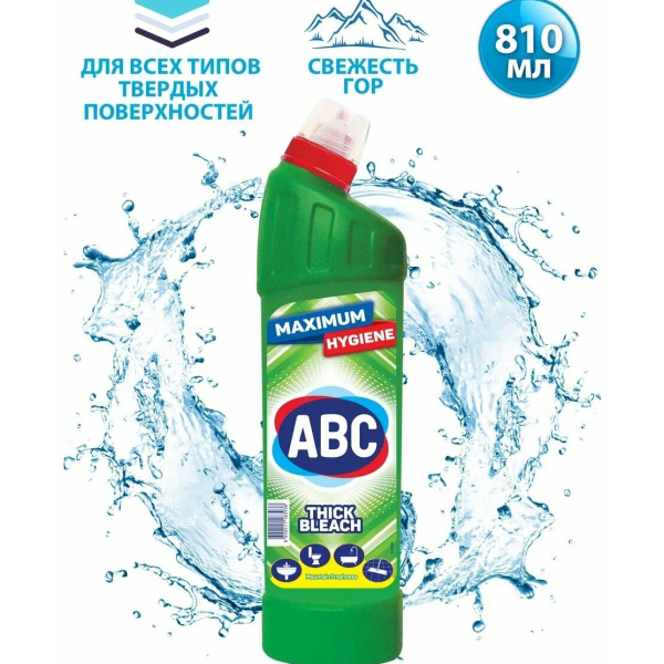 Гель чистящий для сантехники 0,75л Горный Воздух ABC