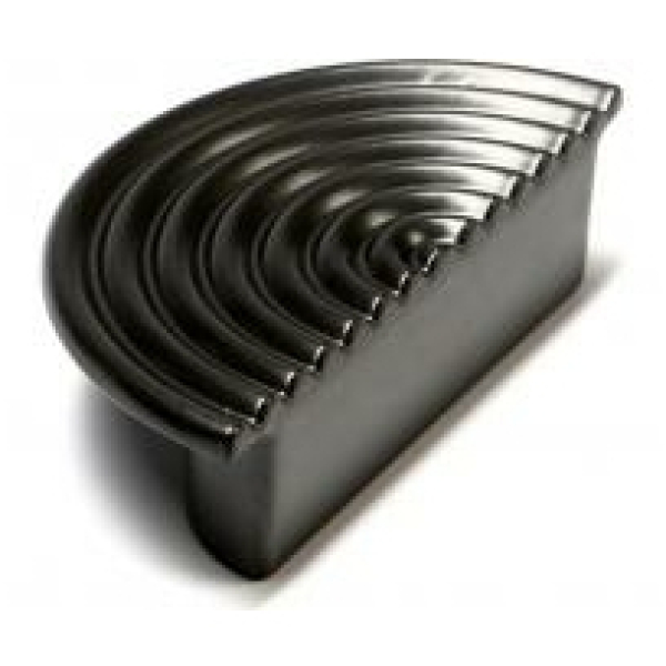 Ручка мебельная 90мм графит CAPPIO