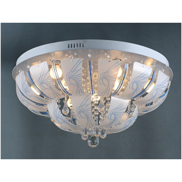 Люстра 9*60Вт Е14 Буше AU9810/9/600 CR  Атмосфера уюта