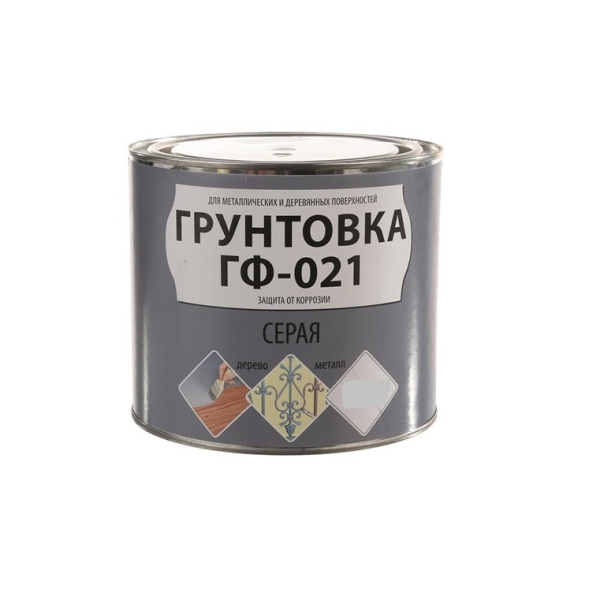 Грунтовка ГФ-021 серая 1,9кг Мokke