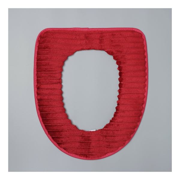 Чехол для сиденья унитаза 37*42см цвет микс Плюша ДОЛЯНА