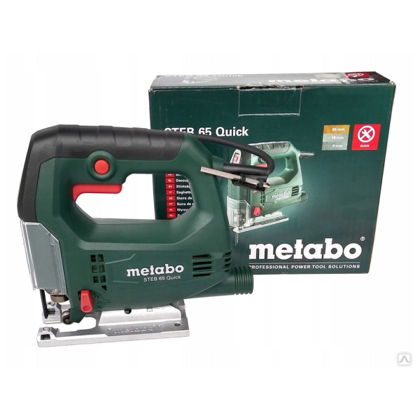 Лобзик 450Вт 65мм 3000об/мин Metabo STEB 65 Quick