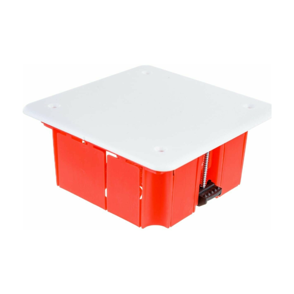 Коробка распределительная З/У 92*92*45мм IP20 TDM (пласт лапки, для г/к)