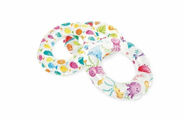 Круг надувной 51см, от 3 до 6 лет, 3 вида 59230 INTEX