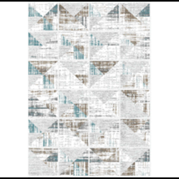 Ковер ADARA 2*3 дизайн T2217LL CREAM/BLUE