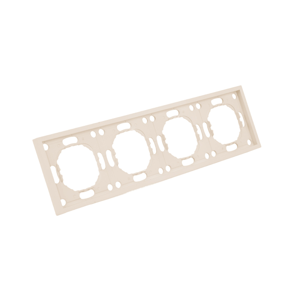 Рамка 4 поста кашемир soft touch ЭМИЛИ PFR00-5004-08 STEKKER