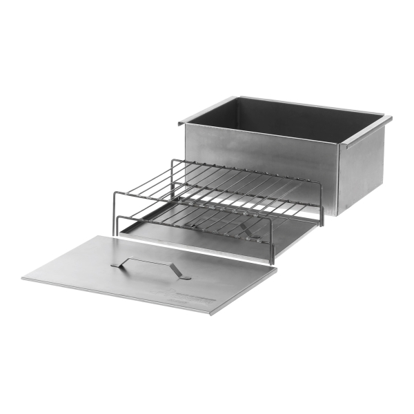 Коптильня 2 яруса 380*280*170мм сталь 1,5мм К-003 ТОНАР