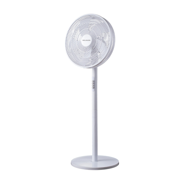 Вентилятор напольный 50Вт, 3 скорости, белый WSF-45W WILLMARK