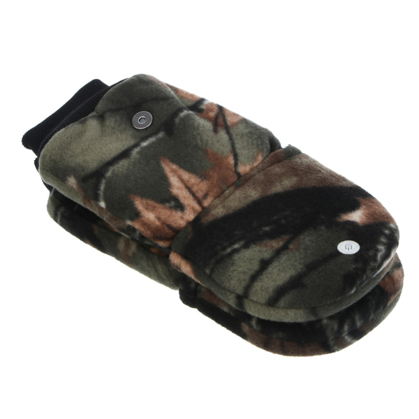 Варежки зимние флисовые с клапаном на магните, 28х11,5 см AZOR FISHING