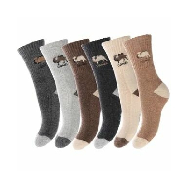 GALANTE Носки из монгольской шерсти,47%овечья шерсть, 23%п/а,25%п/э,5% спандекс,р.27-29,разноцветные