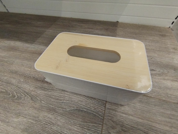 Держатель для бумажного полотенца пластик/бамбук 7162