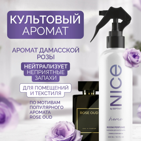 Парфюм для дома NICE by SEPTIVIT Formula 03  0,3л