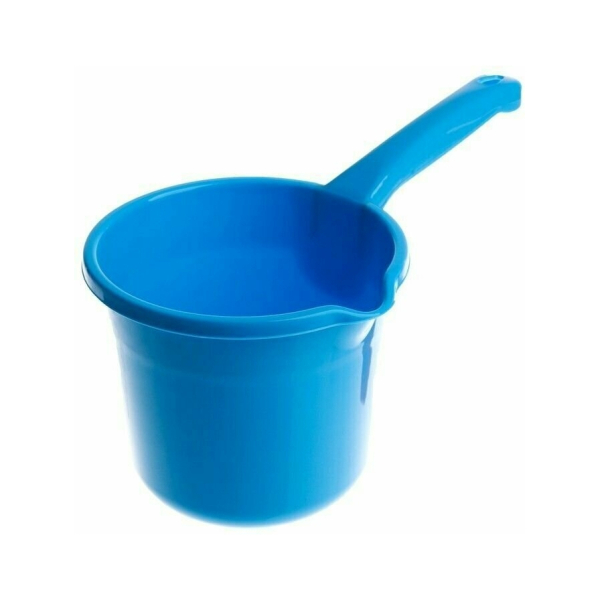 Ковш пластиковый 1,5л микс 9152