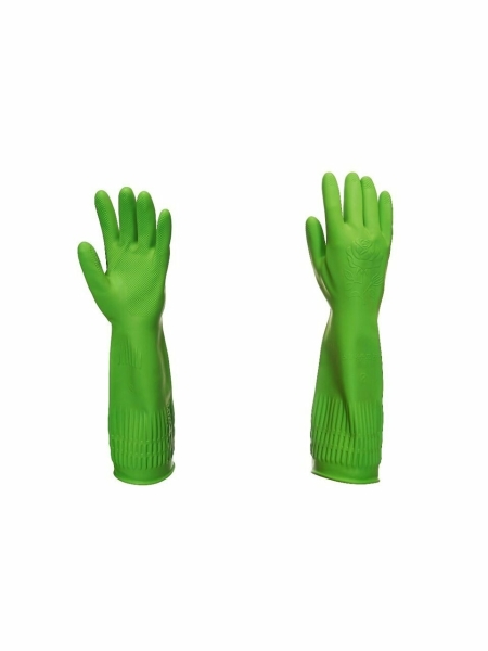 Перчатки латексные удлиненные размер S