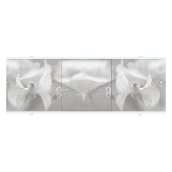 Экран под ванну 150см Серая дымка/Жемчуг Premium Collection