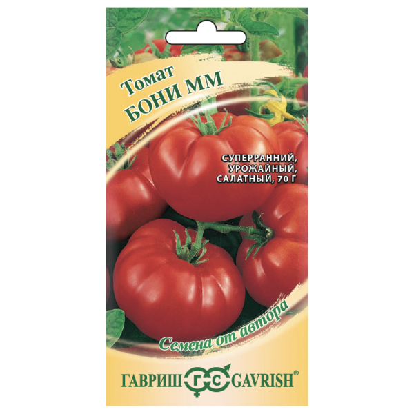 Семена Томат Бони ММ 0,05 г автор.