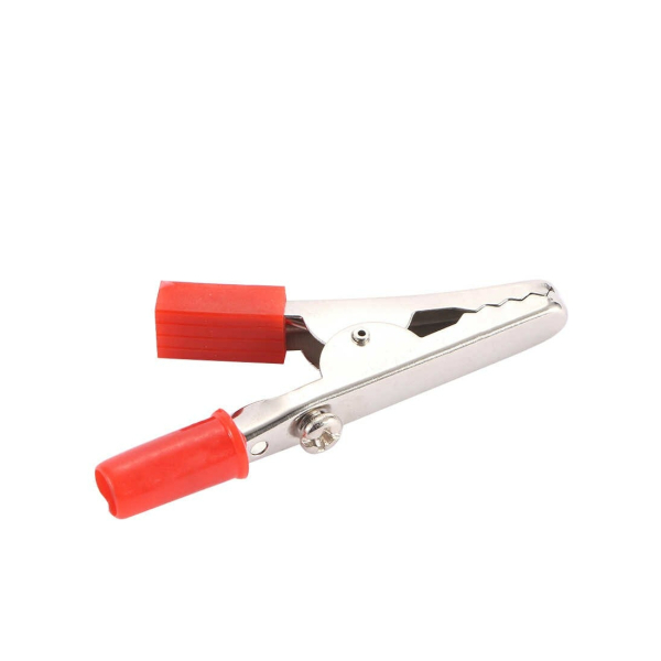 Зажим "крокодил" 5А 52мм Rexant красный