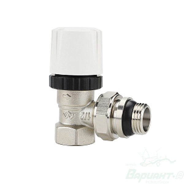 Клапан термостатический с накидной гайкой угловой 1/2'' VARMEGA