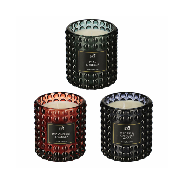 NEW GALAXY Свеча ароматизированная Home Perfume 175 гр. wild fig cash, pear&freesia, red cher&vanill