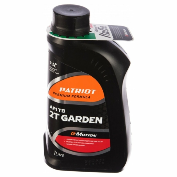 Масло для двухтактных двигателей минеральное 2Т 1л Garden PATRIOT